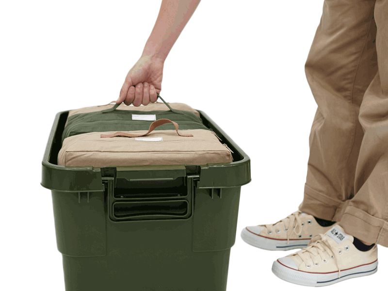 DoD Dressy Guy Khaki CZ1-782-KH กระเป๋าจัดเก็บเสื้อผ้า