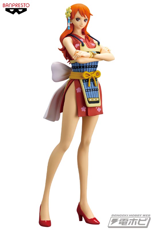 Nami Wanokuni Style ของแท้ JP แมวทอง - Glitter & Glamours Banpresto [โมเดลวันพีช]