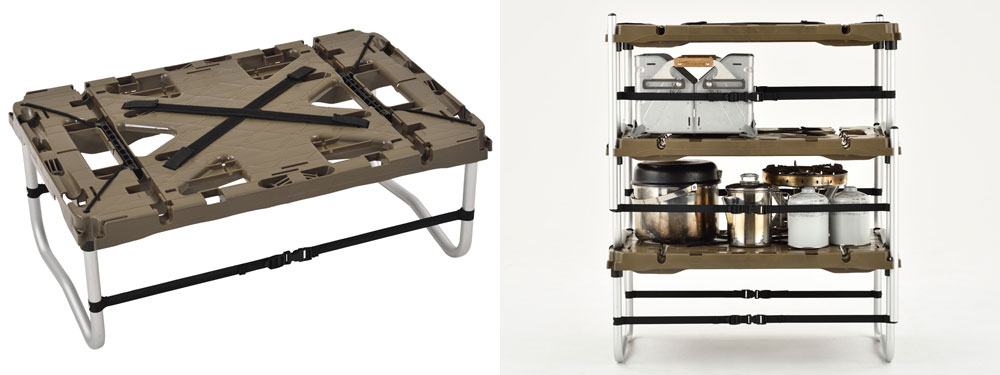 SnowPeak Rack Sotto Multi Starterset Armrest Plus SET-220