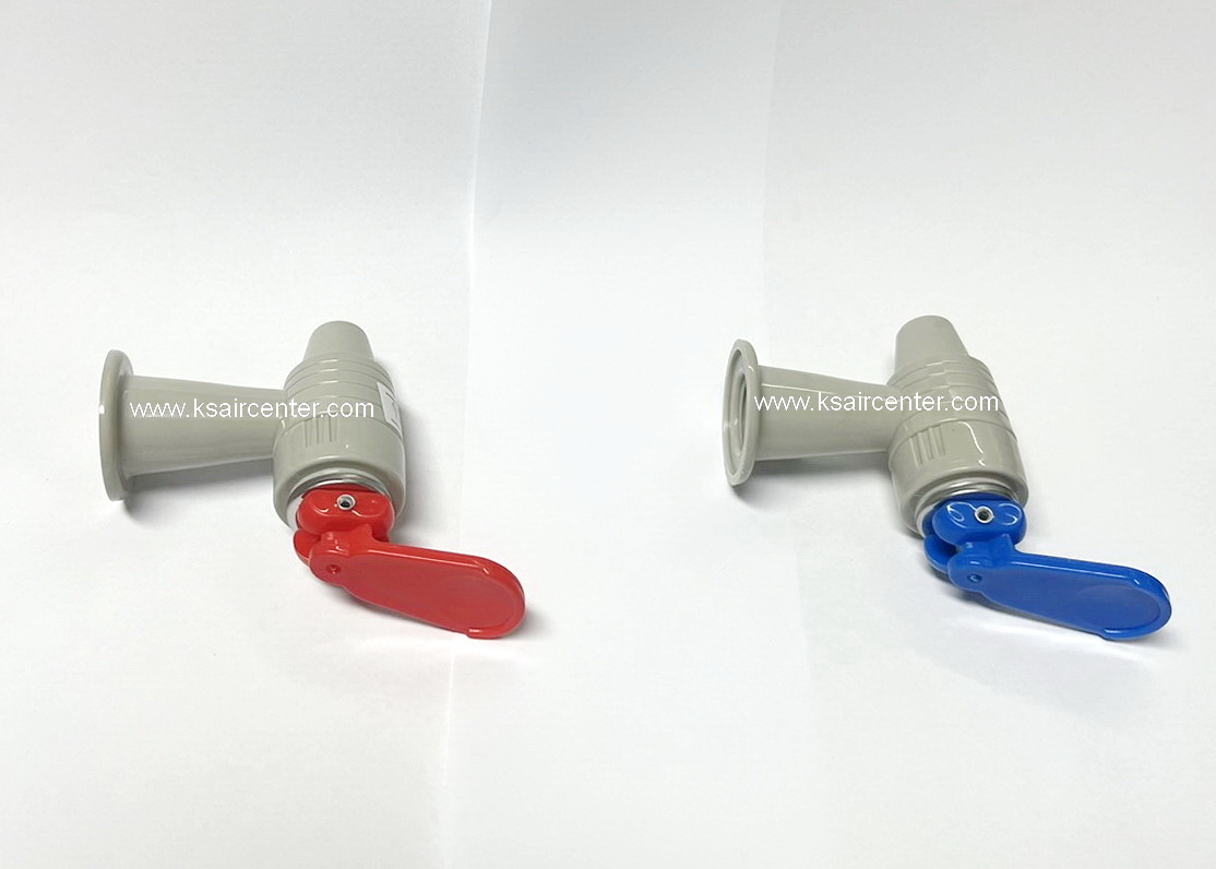 ก๊อกเกลียวใน นํ้าร้อน สีแดง SP (รหัสสินค้า 003016)