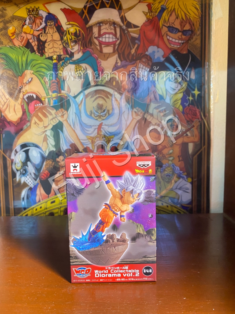 Goku Ultra Instinct ของแท้ JP แมวทอง - WCD Banpresto [โมเดลดราก้อนบอล]