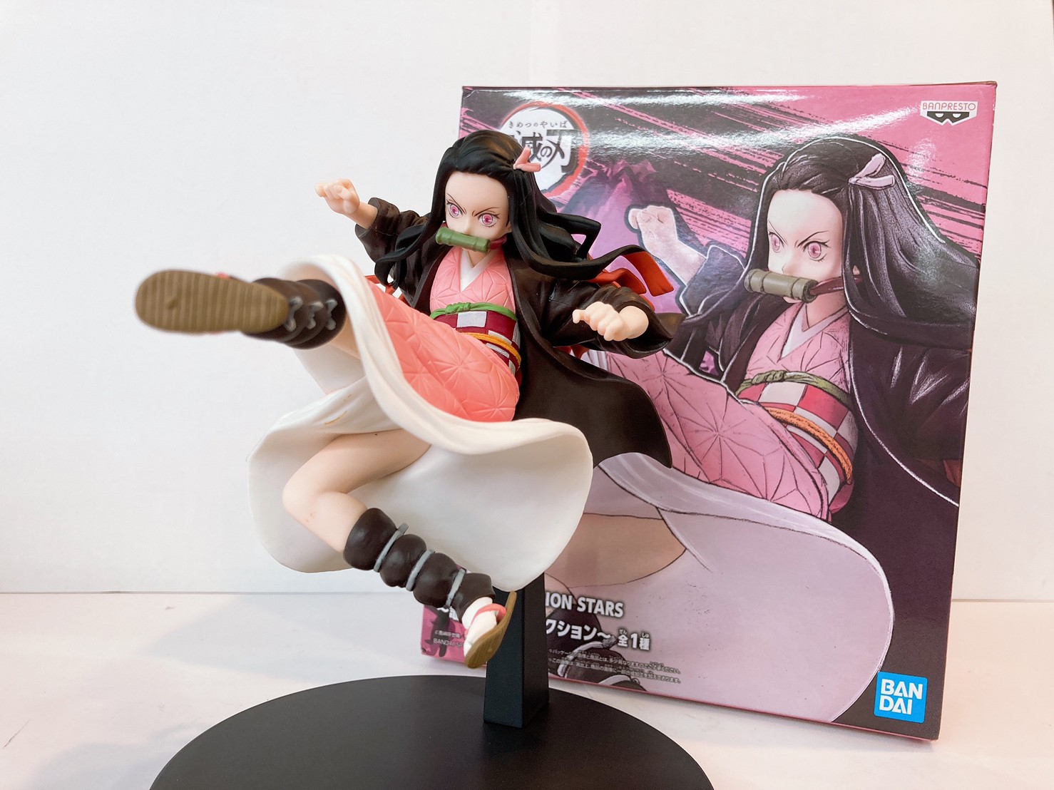 Nezuko ของแท้ JP - Vibration Stars Banpresto [โมเดล Demon Slayer]