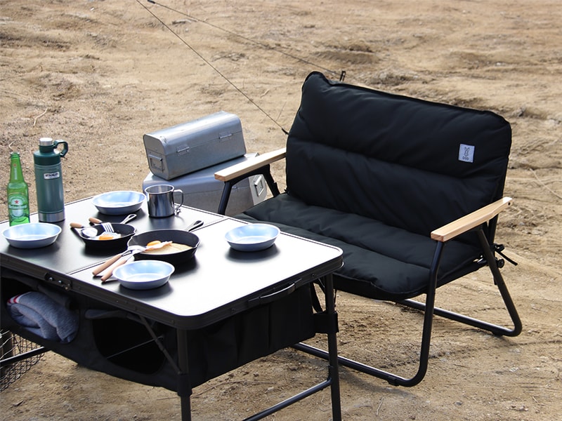 DoD Good Rack Sofa Black CS2-500-BK