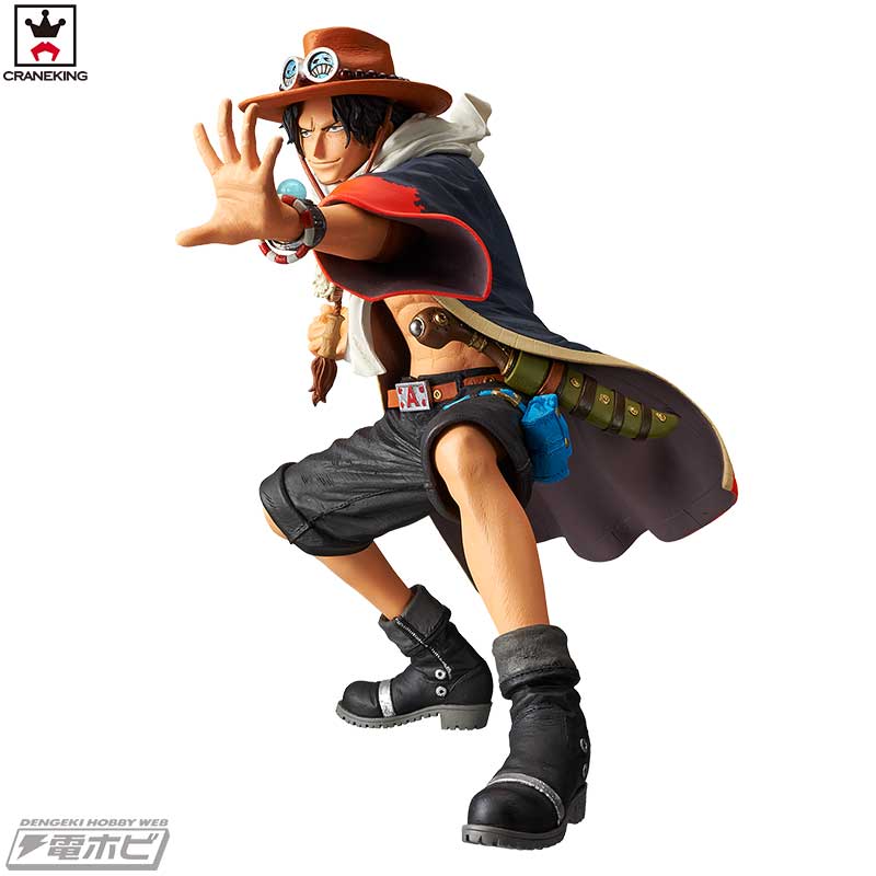 Ace ของแท้ JP แมวทอง - King of Artist Banpresto [โมเดลวันพีช]