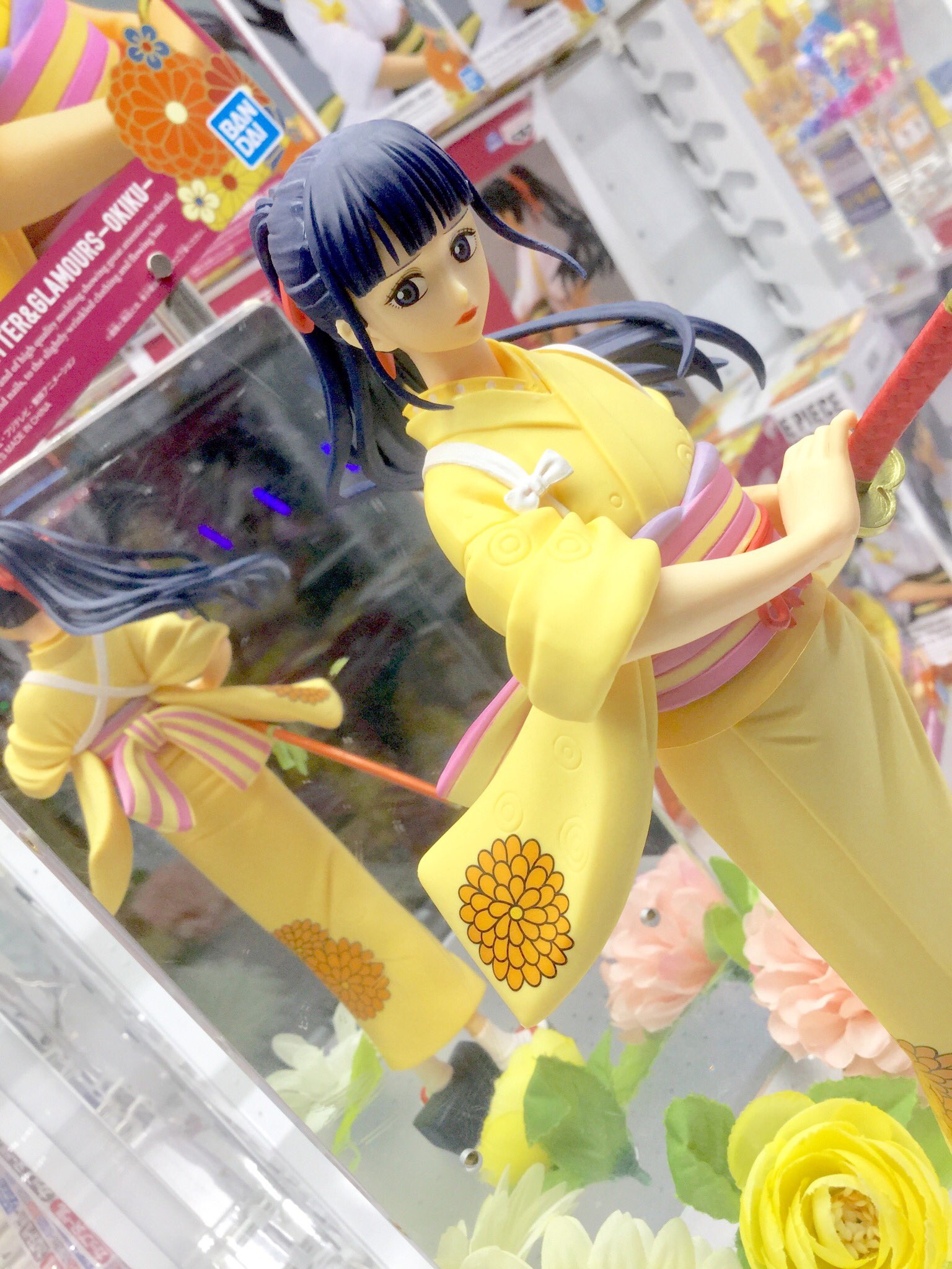Okiku ของแท้ JP แมวทอง - Glitter & Glamours Banpresto [โมเดลวันพีช]