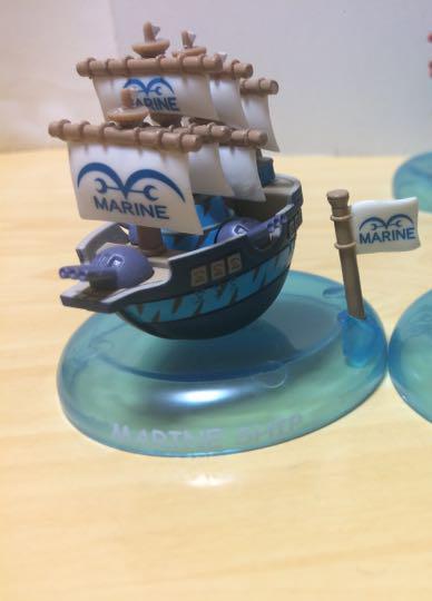 Marine Ship ของแท้ JP แมวทอง - Yura Cole Megahouse [โมเดลเรือวันพีช]
