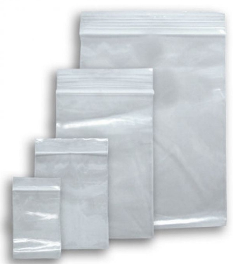 ถุงพลาสติกปากซิป 5x8 นิ้ว (13x20cm.)