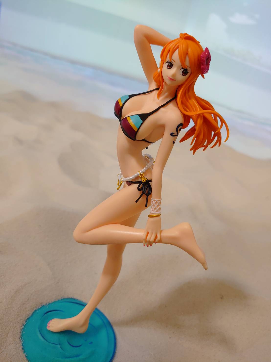 Nami Color Walk Style ของแท้ JP แมวทอง - Glitter & Glamours Banpresto [โมเดลวันพีช]