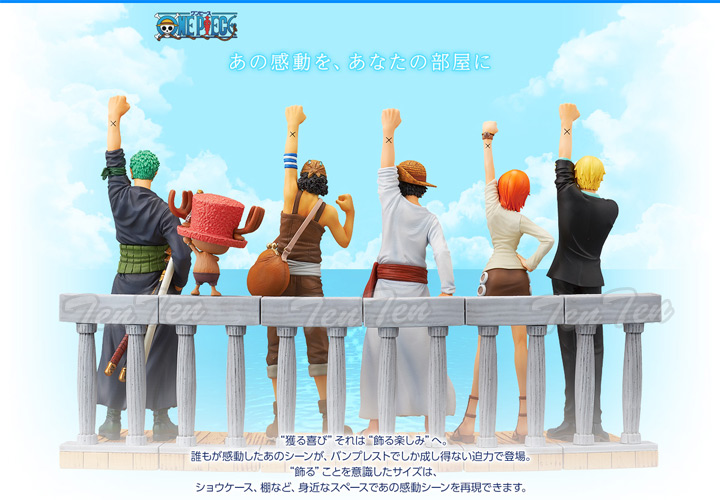 Alabasta Set ของแท้ JP แมวทอง - Dramatic Showcase Banpresto [โมเดลวันพีช] (6 ตัว)