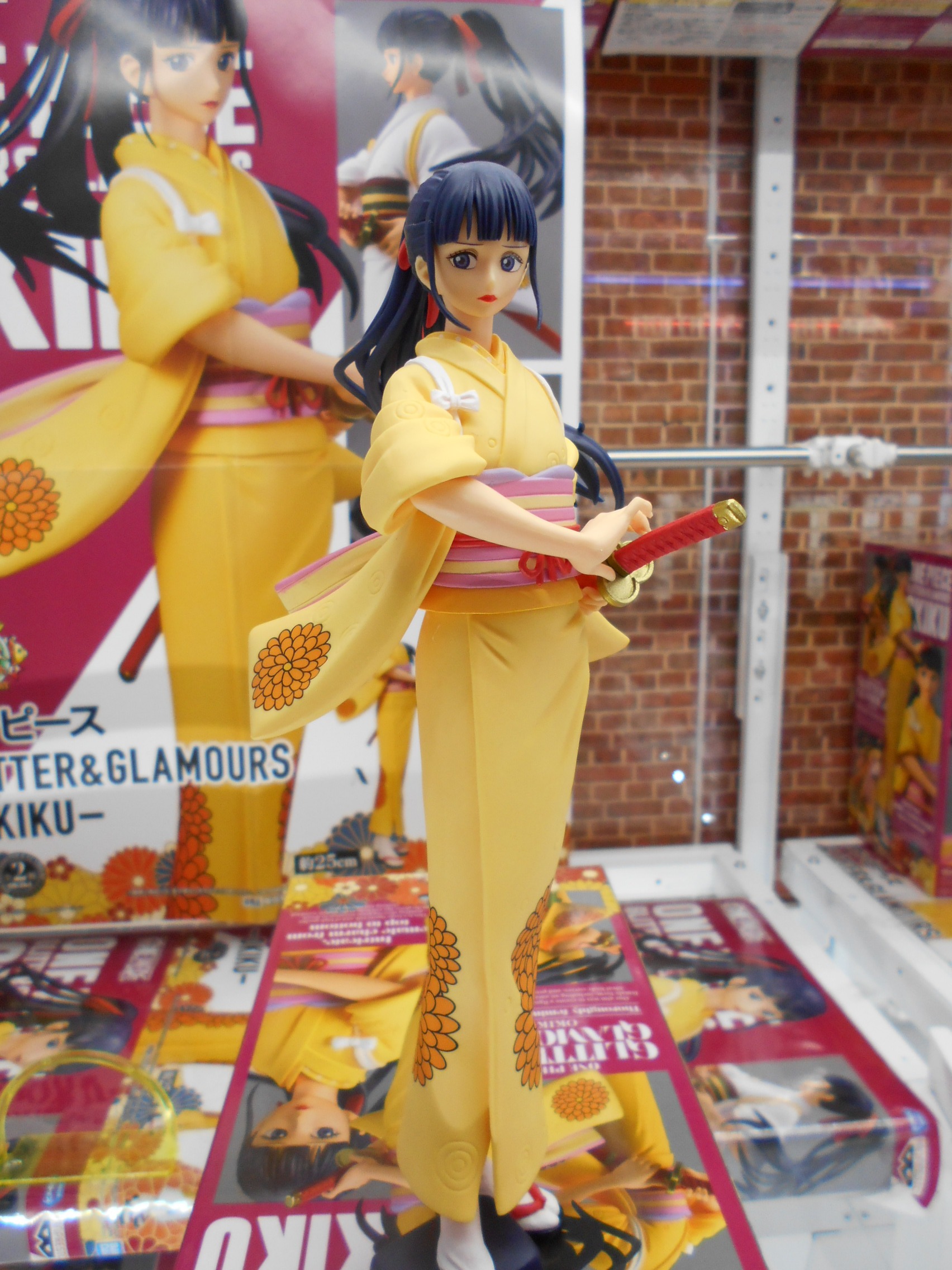 Okiku ของแท้ JP แมวทอง - Glitter & Glamours Banpresto [โมเดลวันพีช]