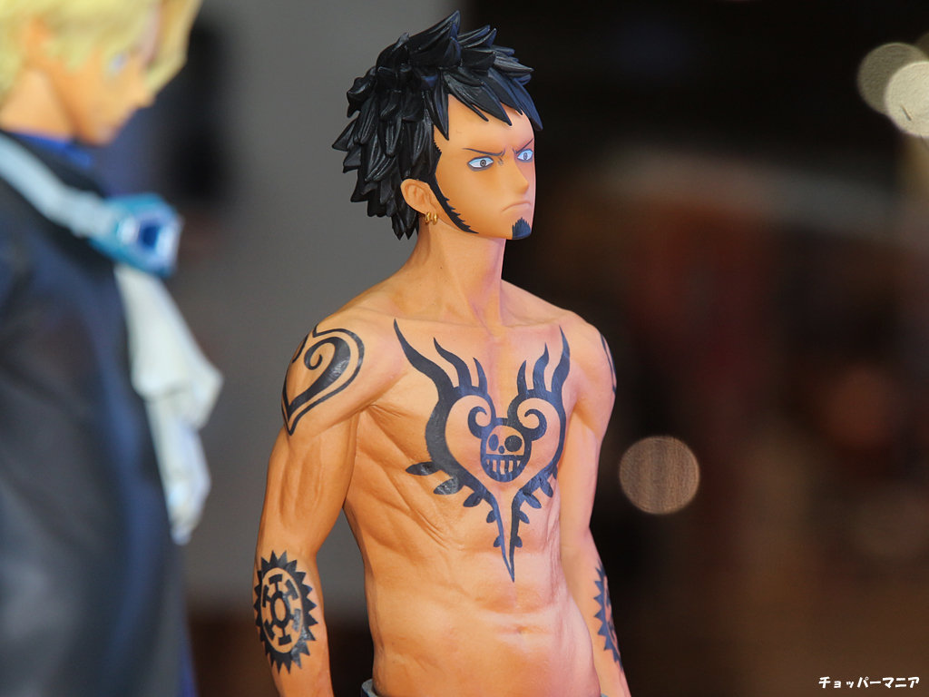 Law ของแท้ JP แมวทอง - King of Artist Banpresto [โมเดลวันพีช]