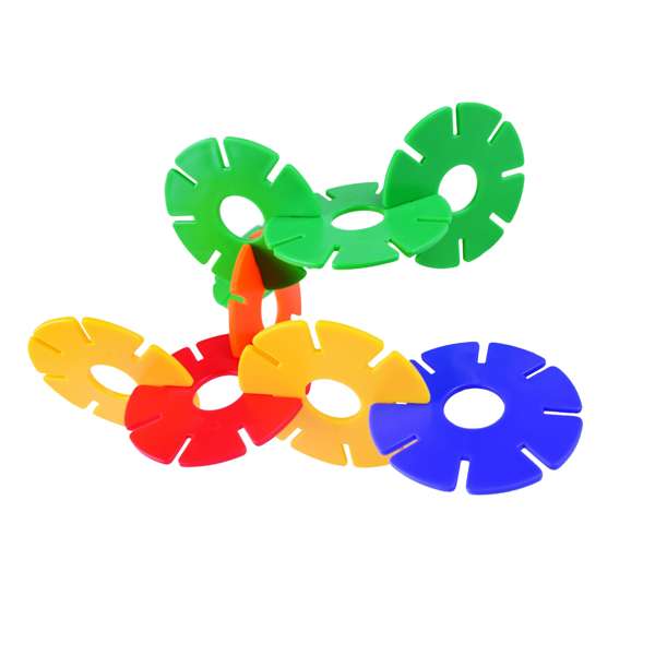 วงล้อพิศวง 120 ชิ้น รูปทรงกลม ,ตัวต่อแผ่นวงกลม , ส่งเสริมการเรียนรู้ ,ของเล่นเสริมพัฒนาการ,ของเล่น , สื่อการสอน ,เสริมจินตนาการ