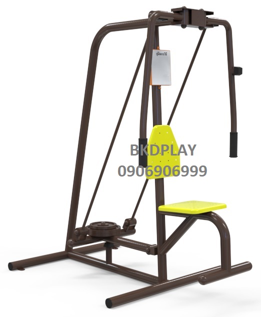 เครื่องออกกำลังกาย กลางแจ้ง ชุดอุปกรณ์ บริหารแขน หน้าอก หัวไหล่ แบบถ่าง หุบยก ตุ้มน้ำหนัก ลานกีฬา อเนกประสงค์ สนามกีฬา ขนาด 100x100x160 ซม..