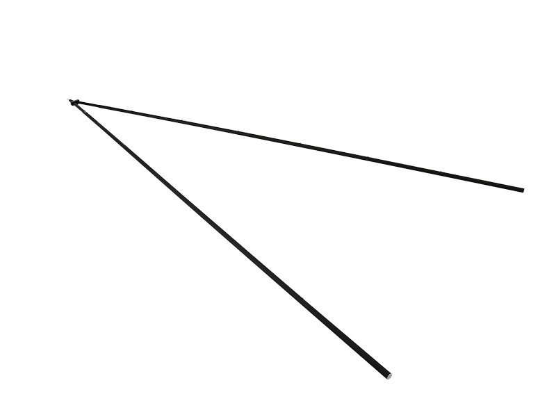 DoD Fork Attachment with poles FA5-603-BK