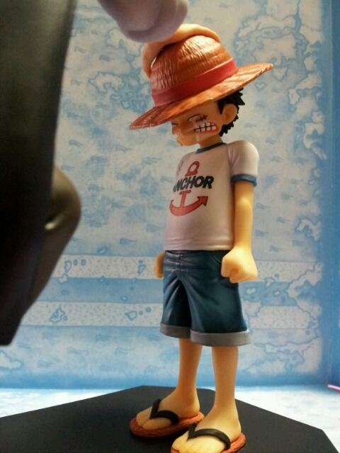 Luffy & Shanks ของแท้ JP แมวทอง - Ichiban Kuji Banpresto [โมเดลวันพีช] (2 ตัว)