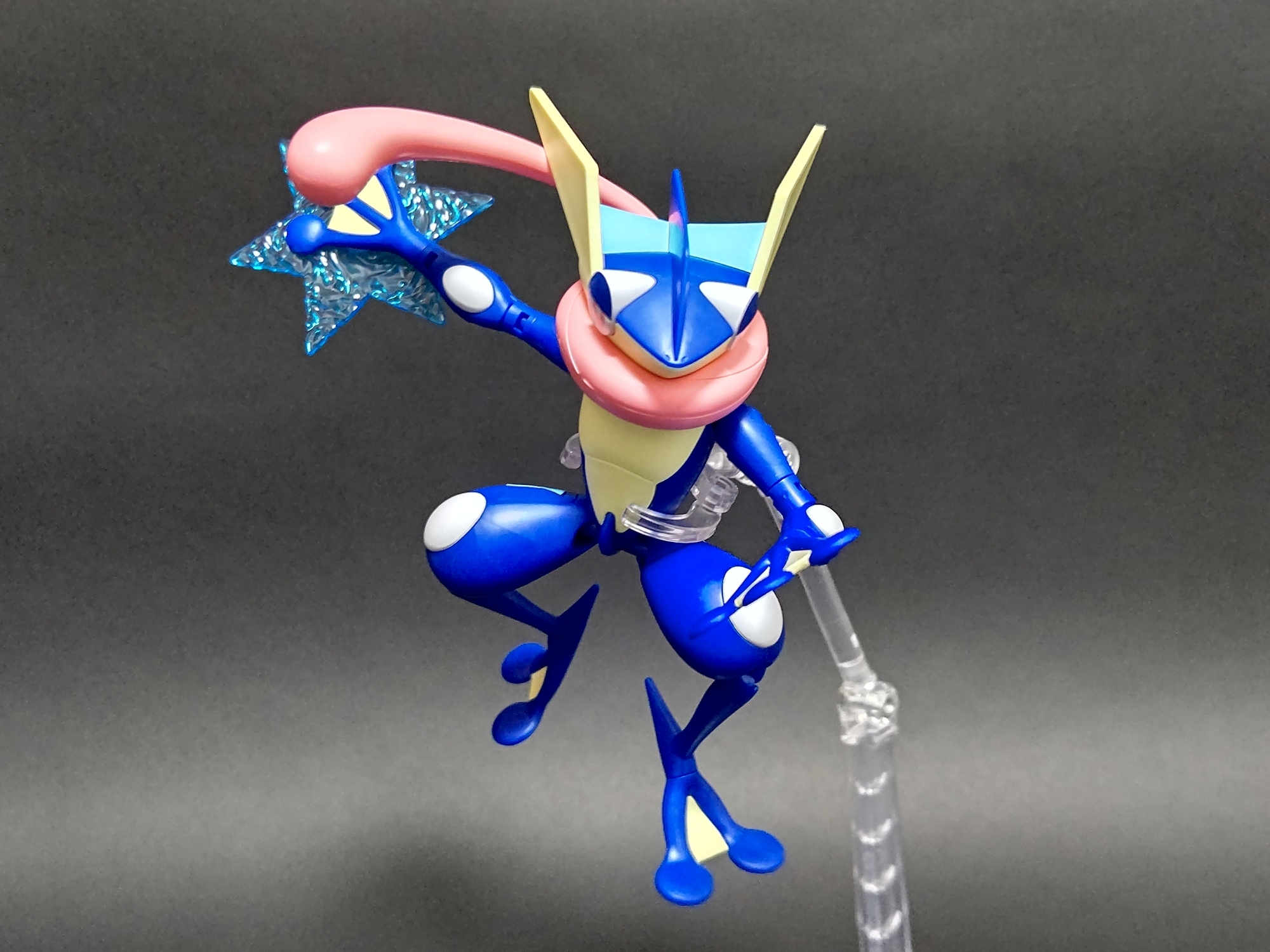 Greninja (แบบประกอบ) ของแท้ JP - Pokemon Plamo Bandai [โมเดลโปเกมอน]
