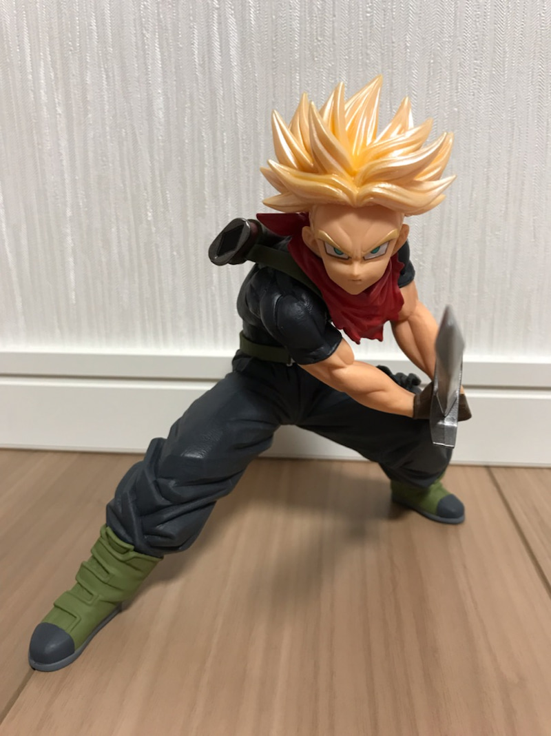Trunks Super Saiyan ของแท้ JP แมวทอง - Super Dragonball Heroes Banpresto [โมเดลดราก้อนบอล]