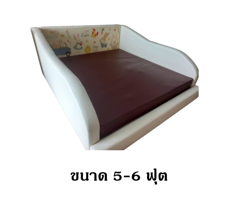 เตียงเด็ก ชุดA, คอกกั้นเด็ก,เตียงเด็ก,เบาะหนังนุ่มนิ่ม ,สวนสนุกในร่ม ,รับสั่งทำบ่อบอล เตียงเด็กตามขนาด ขนาด 5-6 ฟุต