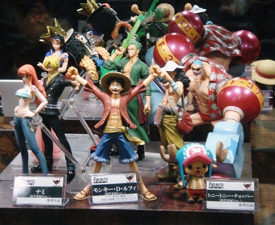 Straw Hat Pirates New World Set ของแท้ JP แมวทอง - Figuarts Zero Bandai [โมเดลวันพีช] (9 ตัว)