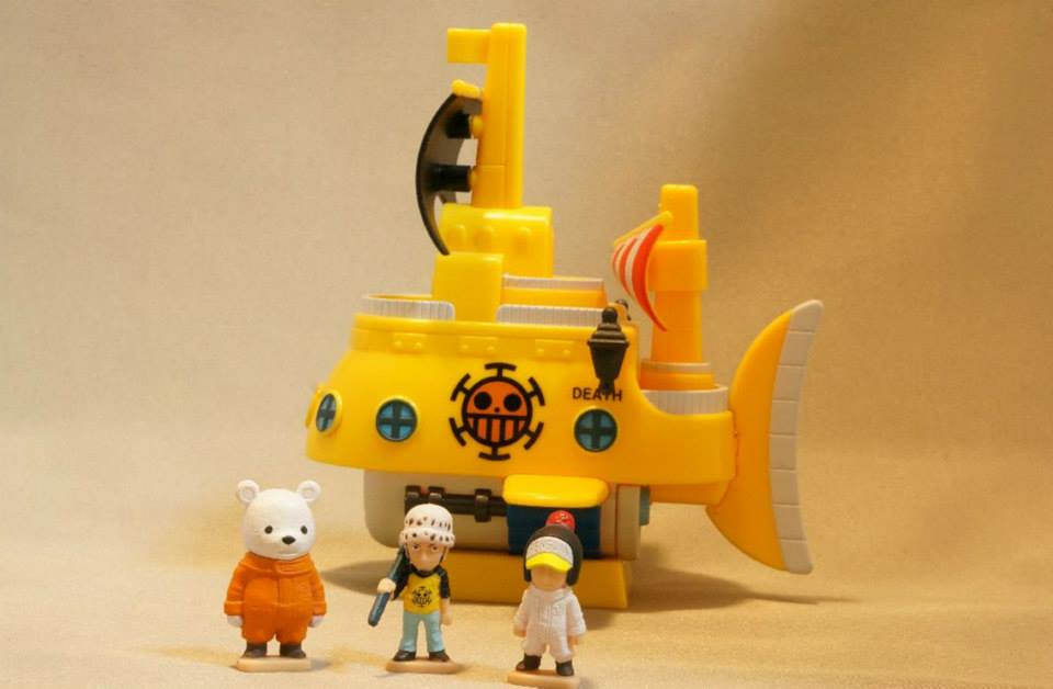 Trafalgar-Law's Submarine ของแท้ JP แมวทอง - Chara Bank Megahouse [โมเดลเรือวันพีช]