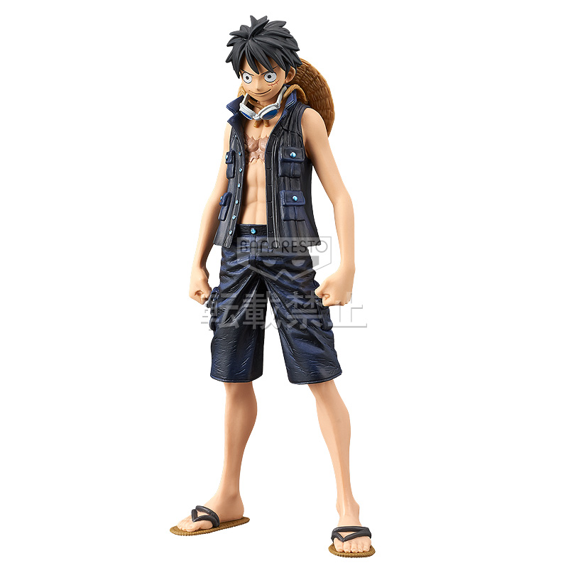 Luffy Film Gold ของแท้ JP แมวทอง - Grandline Men Banpresto [โมเดลวันพีช]