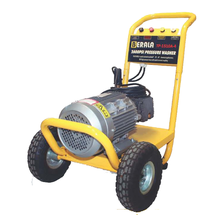 เครื่องฉีดน้ำแรงดันสูง "BERALA"#TP-1510A-4 ขนาด 210 บาร์ 380V. High pressure cleaner