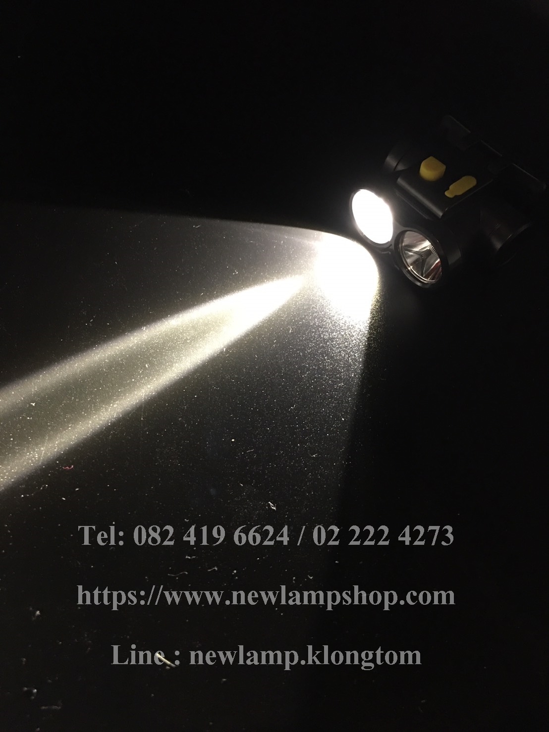 ไฟฉายคาดหัว/ไฟฉายส่องกบ YG-5202
