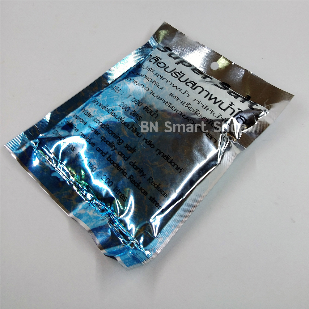 Super salt เกลือปรับสภาพน้ำใส บรรจุ 300 กรัม ปรับสภาพน้ำ ลดคลอรีน