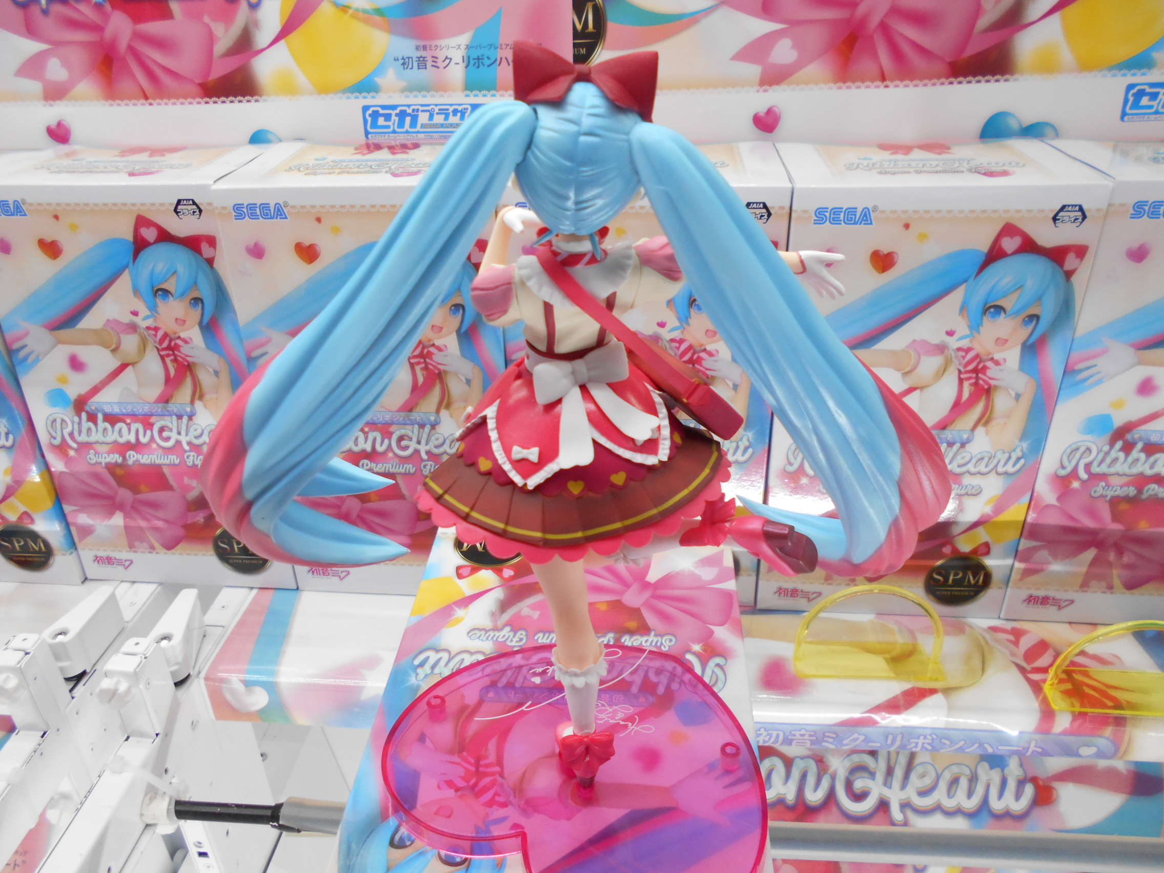 Miku Ribbon Heart ของแท้ JP - Super Premium Sega [โมเดล Project DIVA]