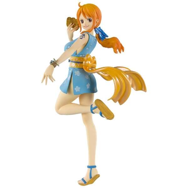 Nami Wano ของแท้ JP แมวทอง - Figuarts Zero Bandai [โมเดลวันพีช]