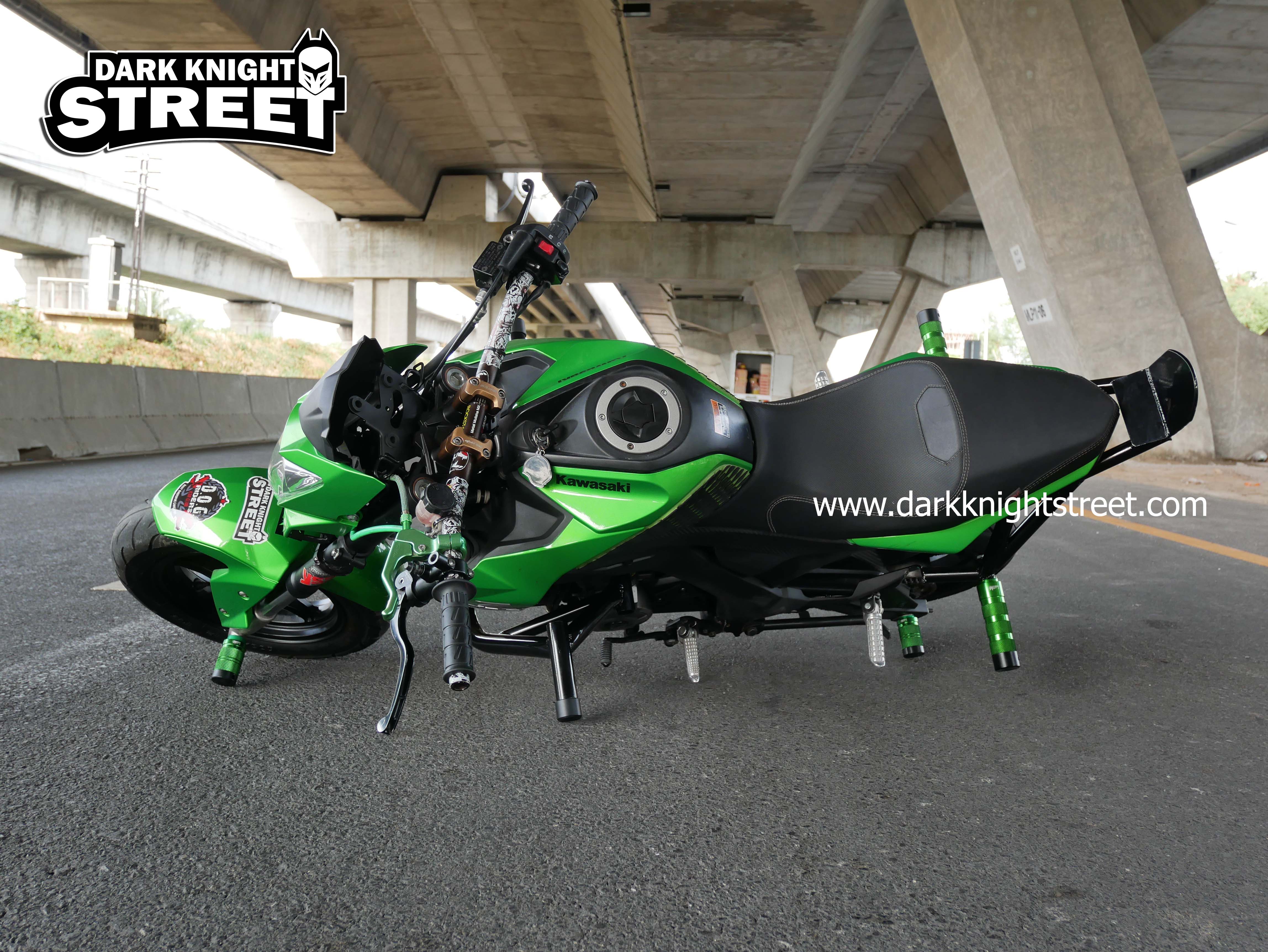 Z125 Axle sliders front and rear wheels complete kit