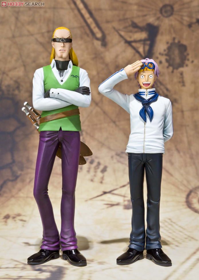 Coby & Helmeppo ของแท้ JP แมวทอง - Figuarts Zero Bandai [โมเดลวันพีช] (2 ตัว)