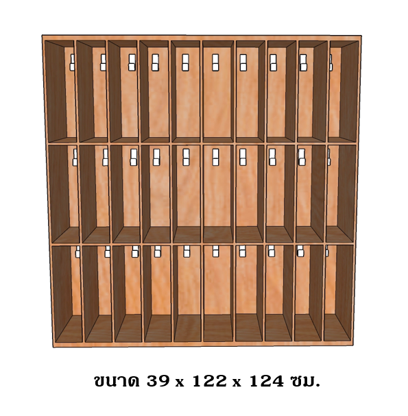 ที่เก็บแก้ว, แขวนแปรงและผ้าเช็ดหน้า 30 ช่อง , ตู้ไม้,เฟอร์นิเจอร์เด็กสั่งทำตามสีและขนาดได้ , เฟอร์นิเจอร์ไม้ , เฟอร์นิเจอร์เด็ก ขนาด 39 x 122 x 124 ซม.