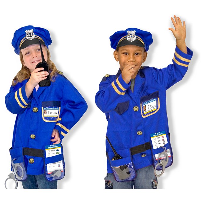 ชุดตำรวจ,เครื่องแบบตำรวจ,ชุดแฟนซีเด็ก,ชุดเด็ก,Police Role Play Costume Set ,ของเล่นบทบาทสมมติ,ของเล่นเสริมพัฒนาการ,สื่อการสอนอนุบาลพร้อมส่ง