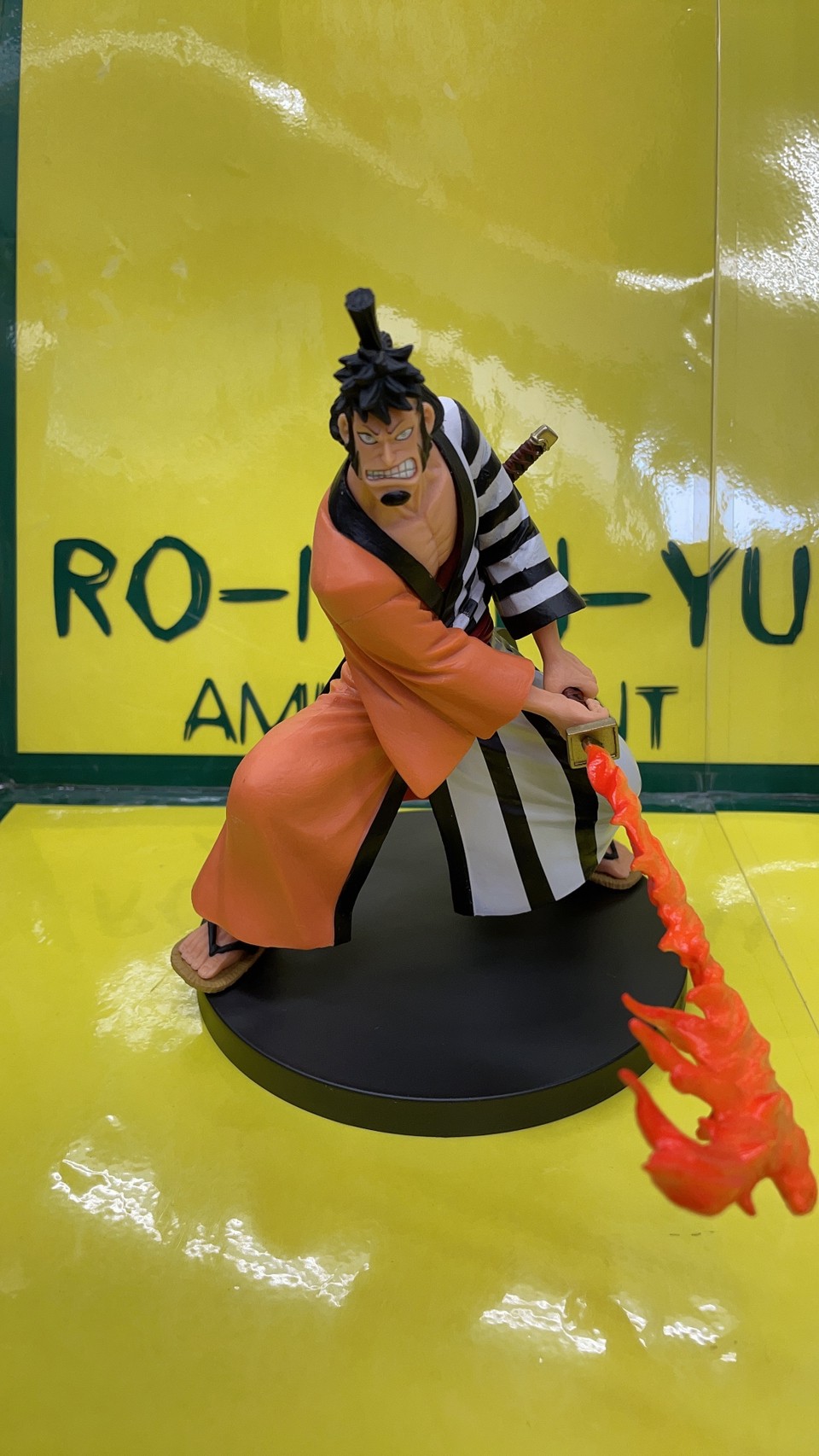 Kinemon ของแท้ JP แมวทอง - Battle Record Collection Banpresto [โมเดลวันพีช]