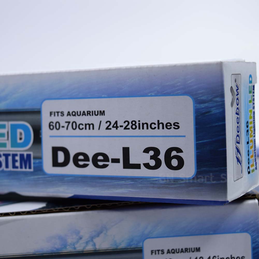 หลอดไฟ LED กันน้ำ ปรับไฟได้ 3 แบบ Deebow Dee-L36 กำลัง 10 วัตต์ ใช้กับตู้ขนาด 60-70 ซม. / 24-28 นิ้ว