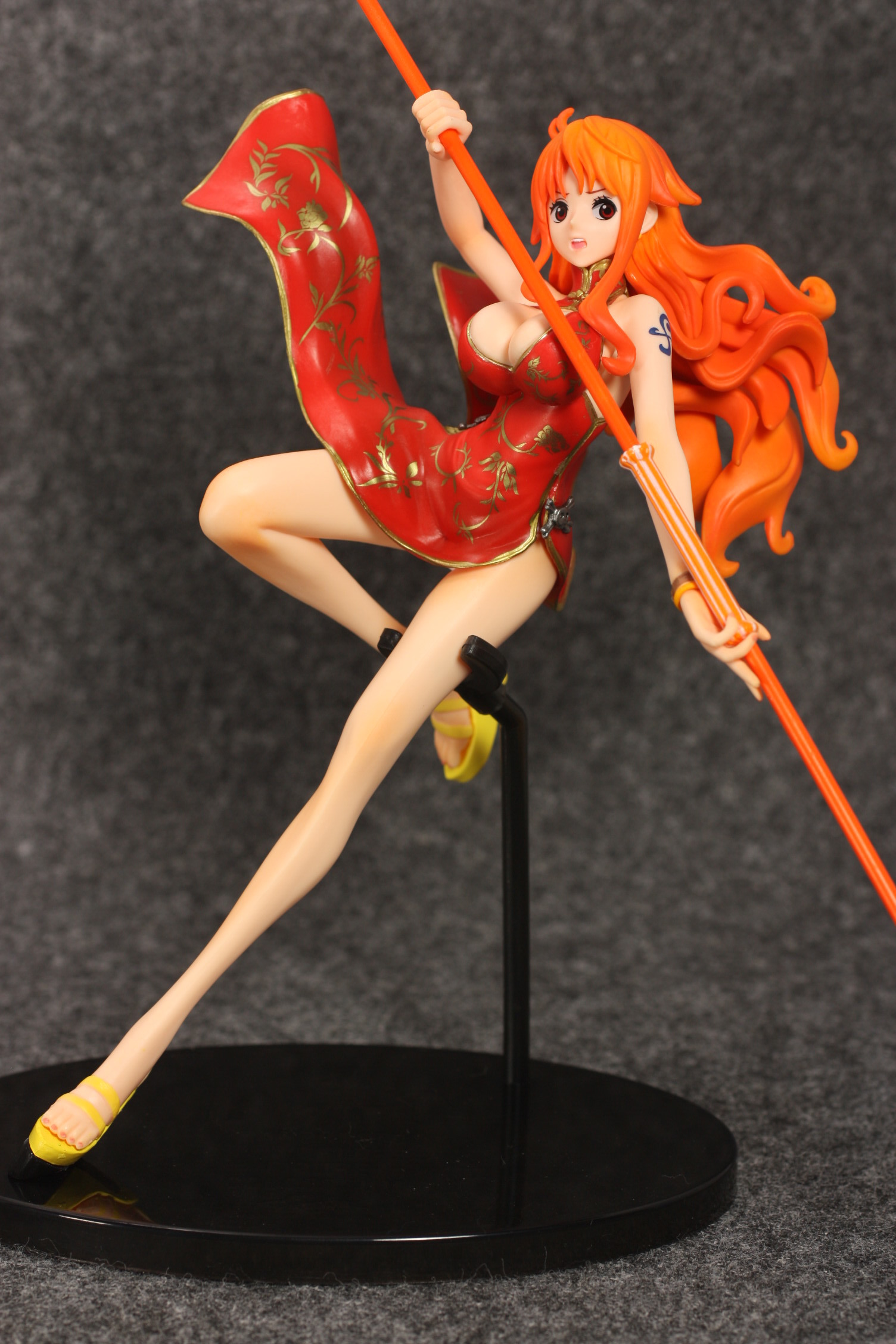 Nami ของแท้ JP แมวทอง - Banpresto World Figure Colosseum [โมเดลวันพีช]