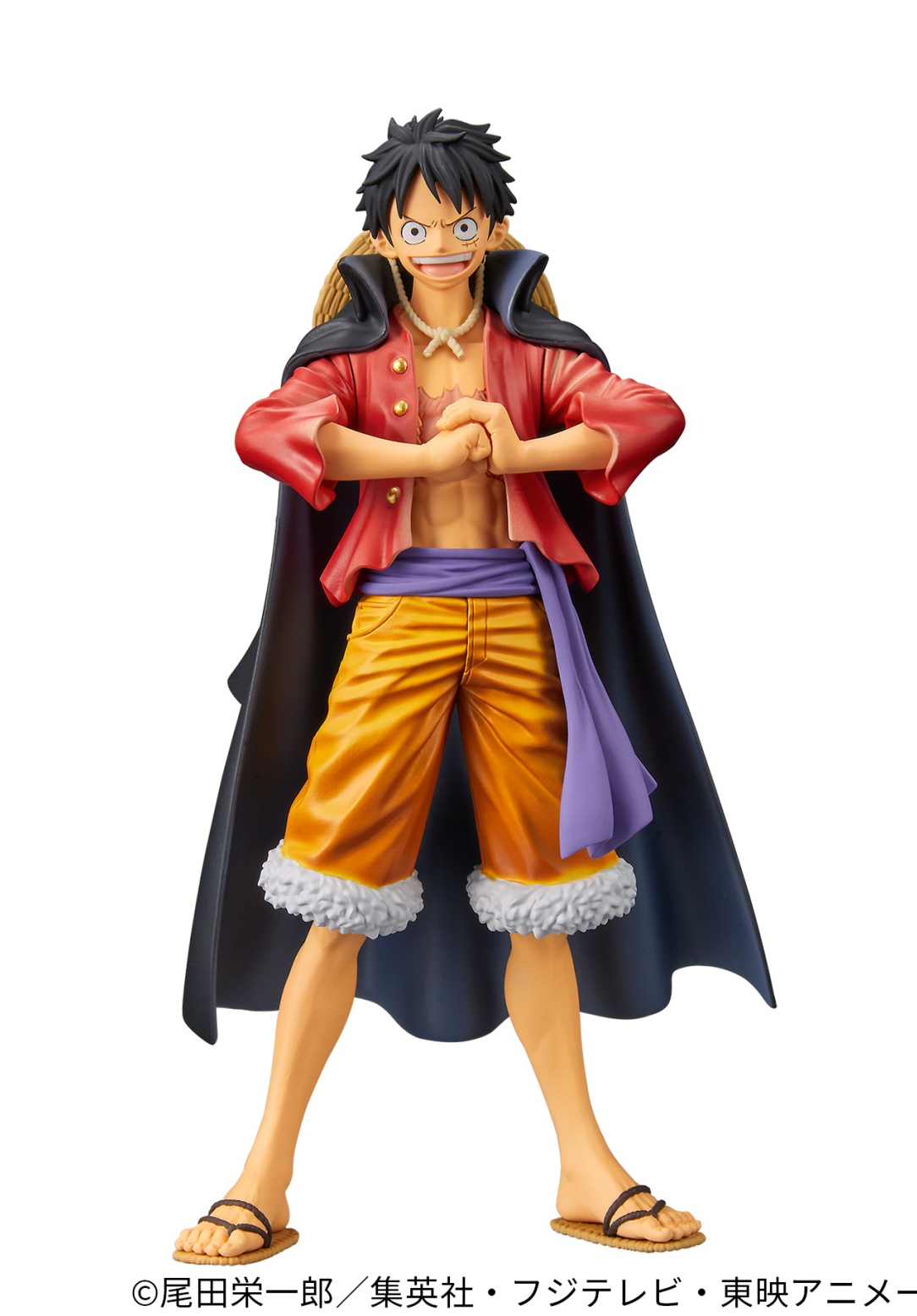 Luffy Wano ของแท้ JP แมวทอง - Grandline Men Banpresto [โมเดลวันพีช]