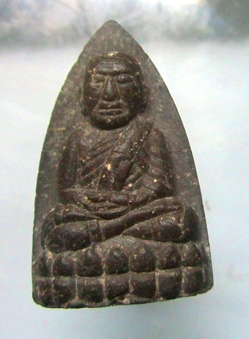 พระหลวงพ่อทวด เนื้อผงว่าน หลังยันต์น้ำเต้า มะอุอะ พระแท้ไม่ทราบที่