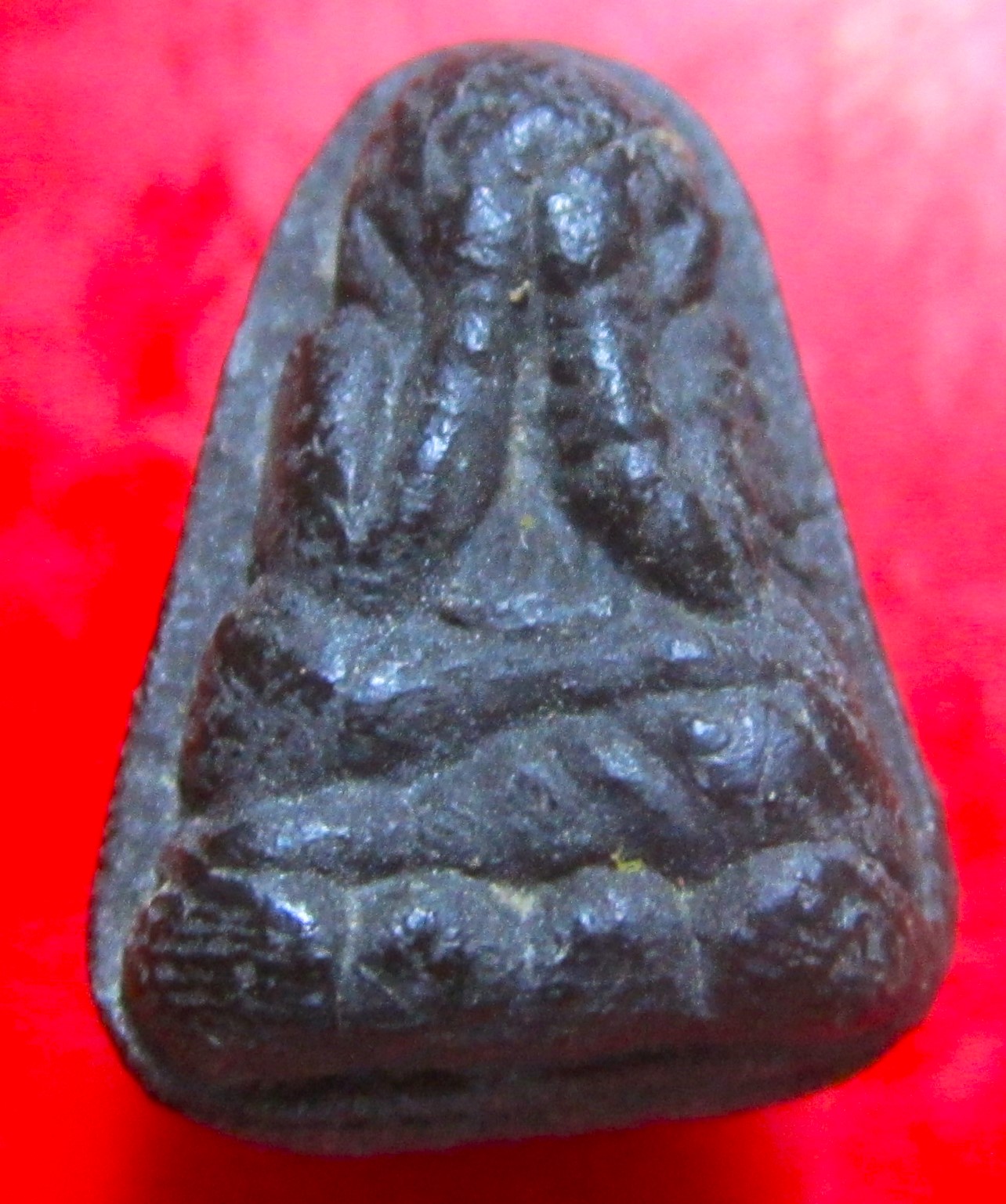 พระปิดตา เนื้อว่านเก่าฯฯ ไม่ทราบที่