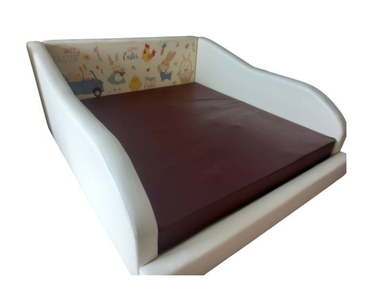 เตียงเด็ก ชุดA, คอกกั้นเด็ก,เตียงเด็ก,เบาะหนังนุ่มนิ่ม ,สวนสนุกในร่ม ,รับสั่งทำบ่อบอล เตียงเด็กตามขนาด ขนาด 5-6 ฟุต