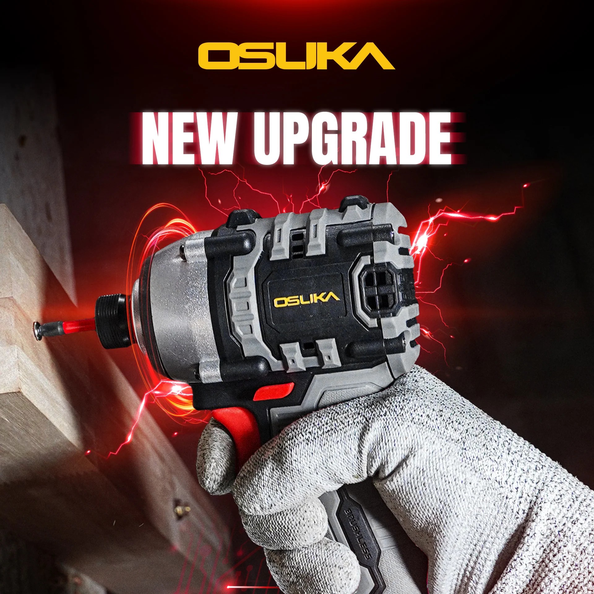 ไขควงกระแทกไร้สาย OSUKA OCID821U-D1 20V 2.0Ah 1ก้อน