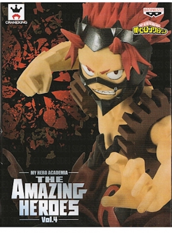 Kirishima ของแท้ JP - The Amazing Heroes Banpresto [โมเดล My Hero Academia]