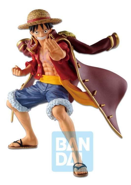 Luffy Wano ของแท้ JP แมวทอง - Ichiban Kuji Banpresto [โมเดลวันพีช]