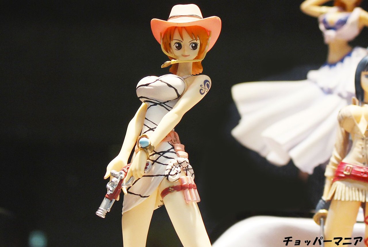 Nami & Robin ของแท้ JP แมวทอง - Girls Snap Collection Banpresto [โมเดลวันพีช] (2 ตัว)