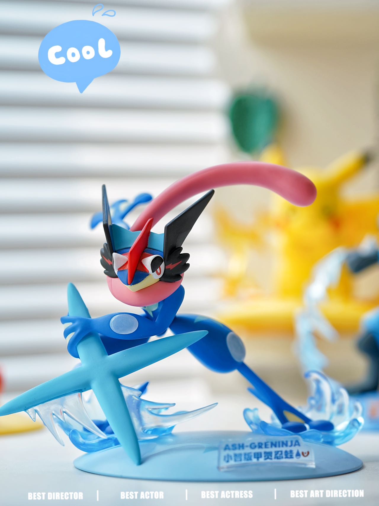 Greninja ของแท้ - Prime Figure Mini Funism [โมเดลโปเกมอน]