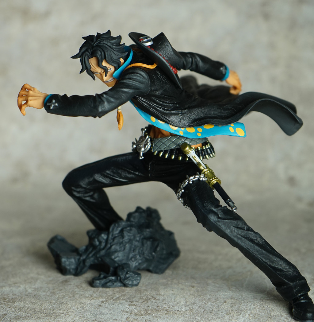 Ace ของแท้ JP แมวทอง - Zoukei Monogatari Banpresto [โมเดลวันพีช]