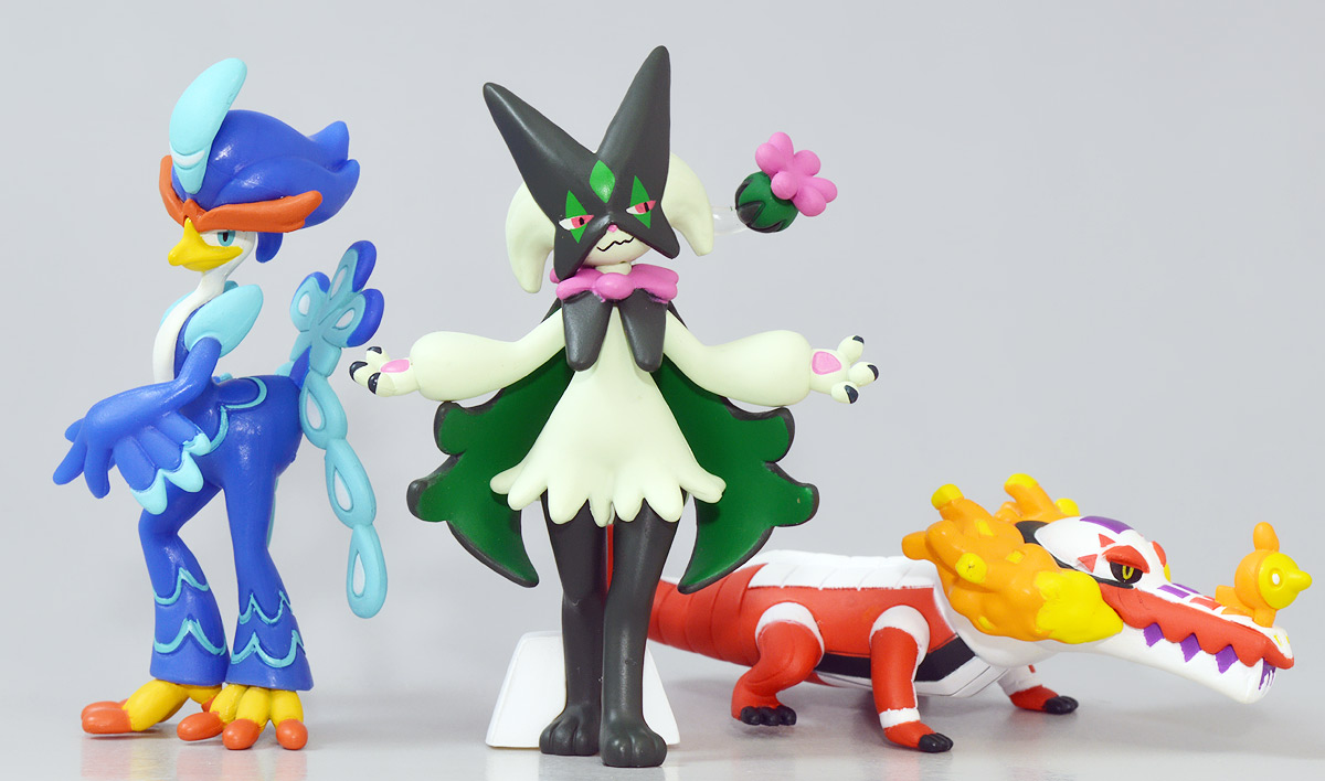 Meowscarada ของแท้ JP - Monster Collection Takara Tomy [โมเดลโปเกมอน]