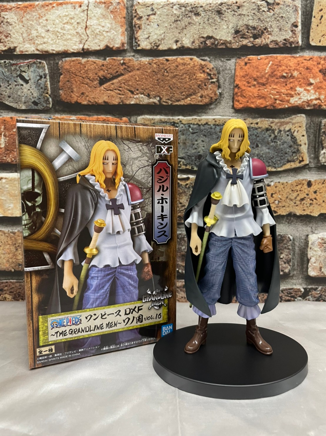 Hawkins Wano ของแท้ JP แมวทอง - Grandline Men Banpresto [โมเดลวันพีช]