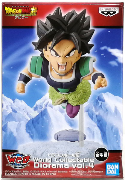 Broly ของแท้ JP แมวทอง - WCD Banpresto [โมเดลดราก้อนบอล]